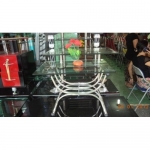 Bàn uống nước kính